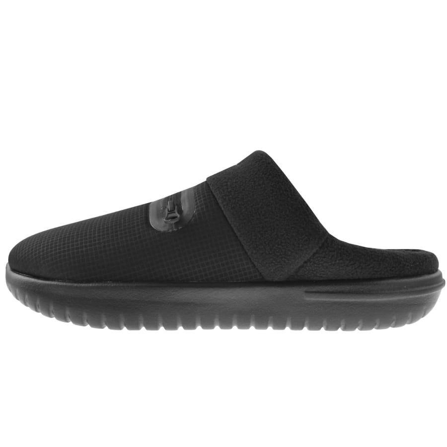 Nike black daily slippers sales